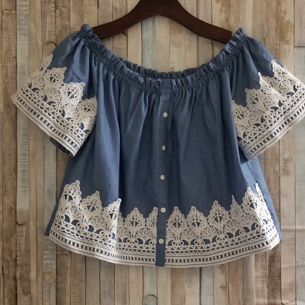 off shoulder top